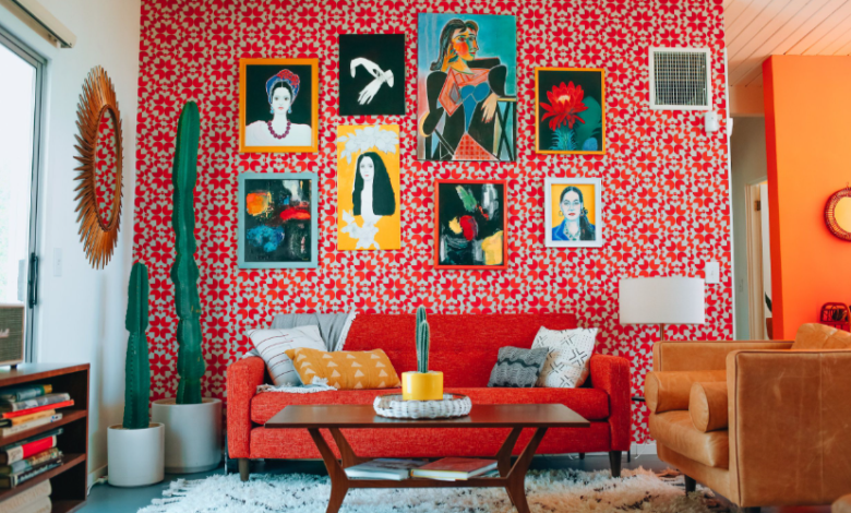 Bold and Beautiful: Living Room with Red Sofa Ideas That Redefine Style