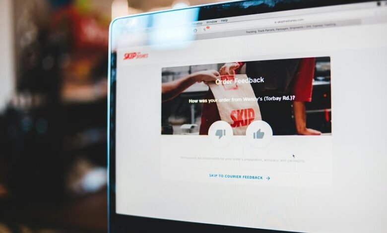 shopping history and feedback